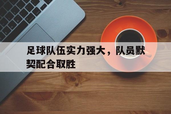 足球队伍实力强大，队员默契配合取胜